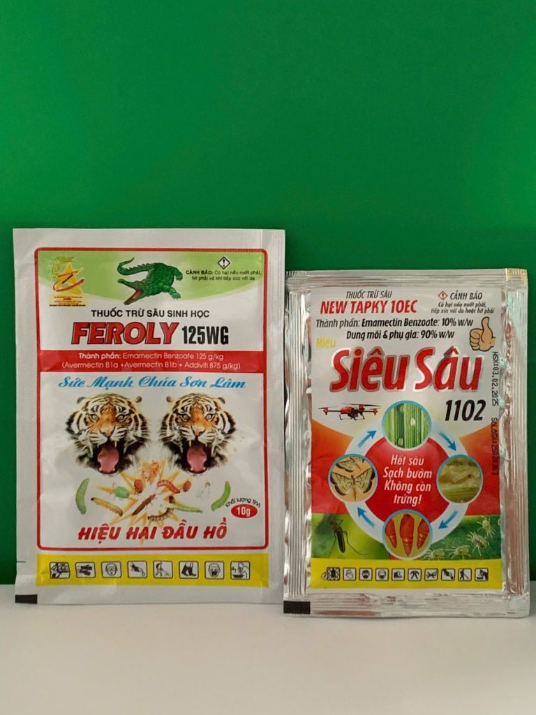 (sâu keo mùa thu) Siêu sâu 1102 20ml trừ sâu keo mùa thu, trừ sâu đục trái bắp ngô, sâu đục thân bắp ngô