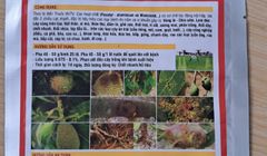 (50g) Sạch Bệnh 1102, Anlia 600wg : quản lý vàng lá chín sớm, thán thư, đốm lá, ghẻ sẹo, thối trái, rỉ sắt, sương mai, phấn trắng, tóp đầu lá