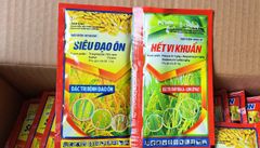 Thuốc trừ bệnh đạo ôn lúa, cháy bìa lá lúa và lem lép hạt trên lúa, cặp đôi trừ đạo ôn cháy bìa lá và lem lép hạt lúa