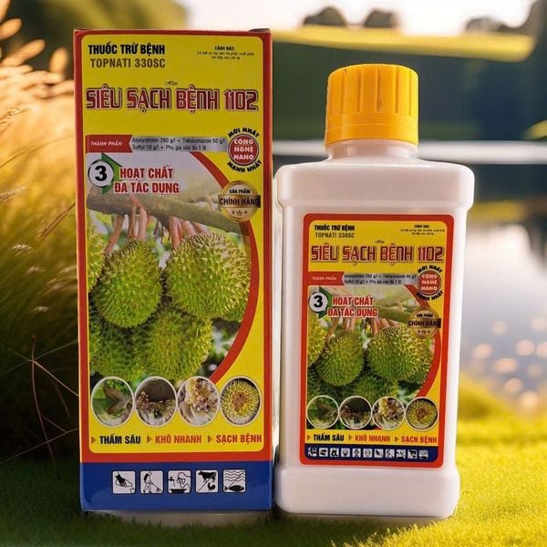 Thuốc trừ bệnh Topnati 330SC, hiệu Siêu sạch bệnh 1102 hoạt chất đa tác dụng- phòng trừ nấm bệnh hiệu quả trên cây trồng