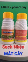 Siêu Nhện 240ml, 450ml, Vua nhện Naka Calicydan 150 EW: trị nhện đỏ, nhện gié, nhện lông nhung và gây ung trứng, mát cây, mát bông
