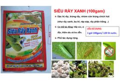 ( 100gr) Topogold 450WP hiệu SẠCH RẦY XANH, siêu rầy xanh 100gam: trừ rầy xanh, rầy phấn trắng, bọ trĩ, rệp sáp, bọ xít muỗi