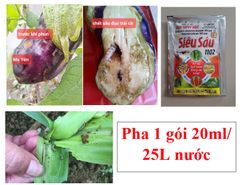Siêu sâu  1102 20ml, đặc trị sâu cuốn lá lúa, nhện gié, muỗi hành, sâu keo trên lúa, sâu đục trái bắp, sâu đục trái cà, sâu ăn lá, sâu xanh dưa hấu