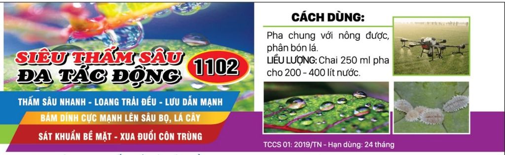 PYRAMOS 40SL 1102 450ml: phòng trừ thán thư, mốc sương, thối trái, ghẻ trái, sơ đen mít, bạc lá