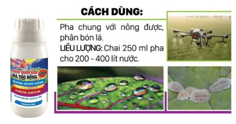 PYRAMOS 40SL 1102 450ml: phòng trừ thán thư, mốc sương, thối trái, ghẻ trái, sơ đen mít, bạc lá