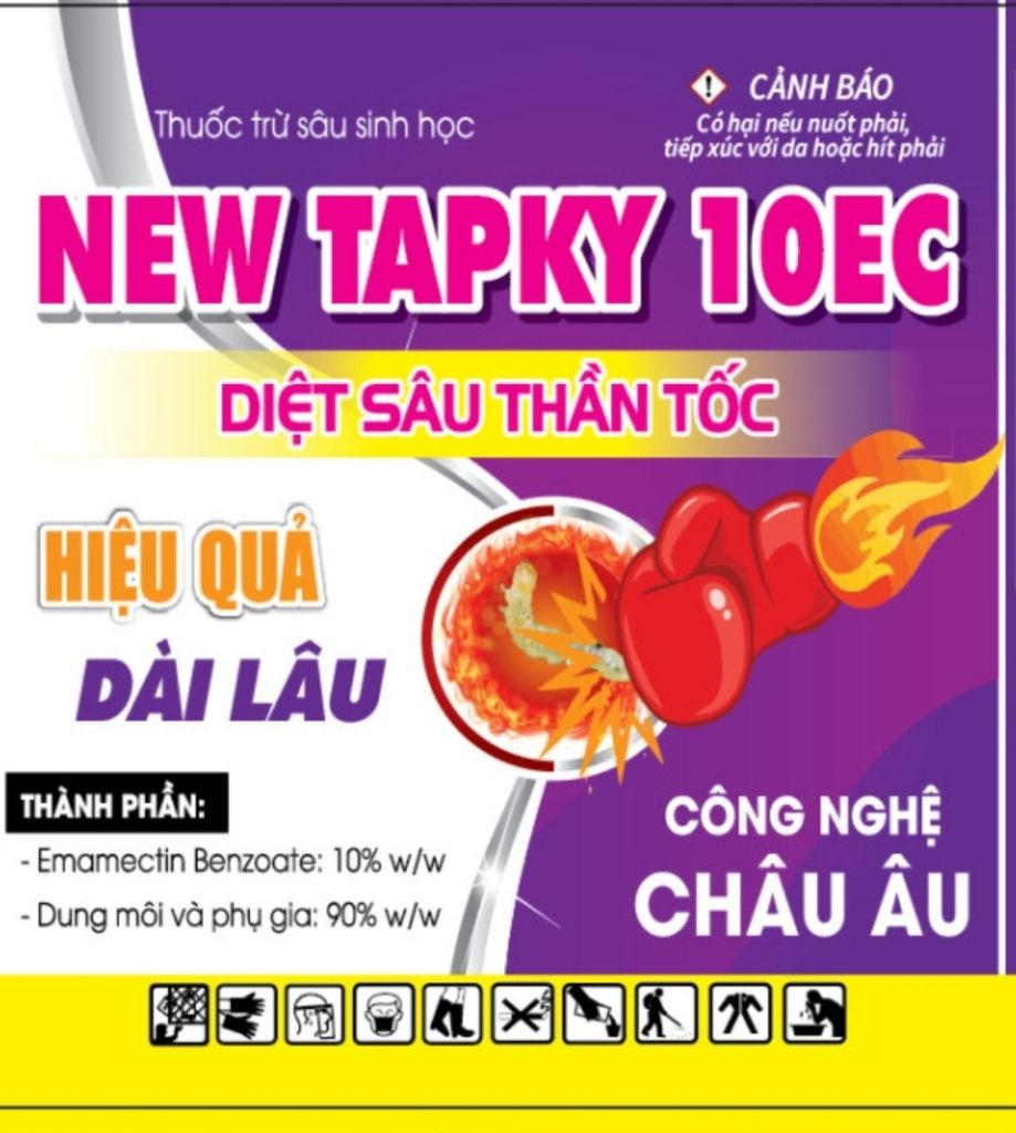(100ml) Newtapky 10EC: đặc trị sâu cuốn lá, muỗi hành, nhện gié, Sâu ăn Đọt Rau Màu, sâu ăn lá Hoa Kiểng, sâu đục thân