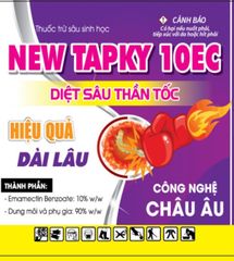 (100ml) Newtapky 10EC: đặc trị sâu cuốn lá, muỗi hành, nhện gié, Sâu ăn Đọt Rau Màu, sâu ăn lá Hoa Kiểng, sâu đục thân