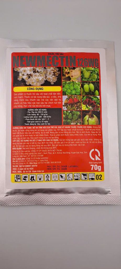 (Diệt sạch sâu rầy rệp, nhện đỏ) Phòng trừ sâu ăn bông, sâu đục trái, rệp sáp, bọ trĩ, rầy xanh, rầy phấn, rầy nhảy, nhện đỏ