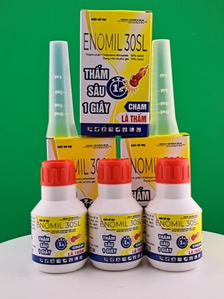 (50ml) Thấm Sâu 1 Giây, Enomil Thấm sâu cực nhanh, chạm là thấm, Trợ Lực Nông Nghiệp, Loang Trải Nhanh
