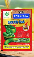 (1 gói = phun 200L) Diệt rầy xanh hiệu quả, luân phiên phun Rầy xanh 1102- Sinevagold 500WP, TP RAY, sạch rầy xanh, topogold 450WP