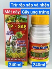 (Rệp sáp + nhện cây đào) Phòng trừ rệp sáp trên cây đào và trừ nhện đỏ, gây ung trứng trên cây đào, không nóng, mát cây, mát bông