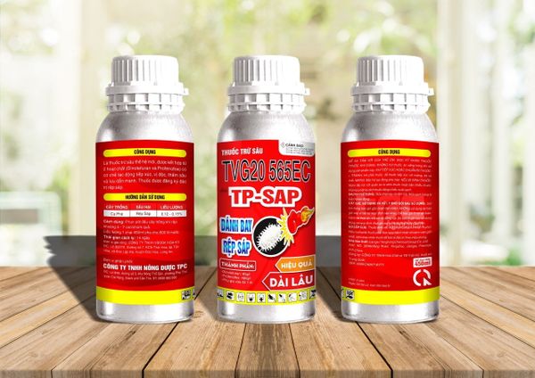 (450ml) Chai TP SAP 450ml, 565EC: đặc trị mạnh rệp sáp, rầy xanh, rầy phấn trắng, bọ trĩ, muỗi hành, mọt đục cành, chết kiến