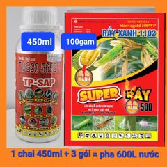 Phòng trừ rầy xanh, rệp sáp, bọ trĩ, rầy cánh trắng, sâu đục thân trên sầu riêng