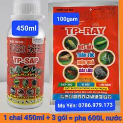 Phòng trừ rầy xanh, rệp sáp, bọ trĩ, rầy cánh trắng, sâu đục thân trên sầu riêng