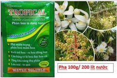 TROPICAL 100gam:  Kích ra hoa, phá miên trạng sầu riêng, chanh, bưởi , xoài, nhãn, chôm chôm, thanh long, cà phê, tiêu ...