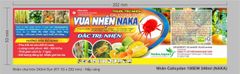 Đặc trị nhện đỏ - nhện gié, Vua nhện naka 240ml - Siêu nhện 450ml, Calicydan 150EW: sạch nhện, gây ung trứng, mát cây, mát bông