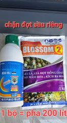 (1 kg) Phân bón lá Blossom 2 - Tạo mầm hoa sầu riêng, kích trổ hoa, làm già lá sầu riêng nhanh và đồng loạt, Ức chế đọt mạnh
