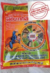 Rải gốc Siêu Nhân (1kg) - Trừ sâu đục thân lúa, rải trừ rệp sáp rễ, tuyến trùng, sâu đất, bọ dừa, đuông dừa, muỗi hành