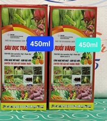 Thuốc trị ruồi vàng cây vú sữa, ruồi vàng xoài, ruồi vàng mận, ruồi vàng hại mướp, ớt, khổ qua, bầu bí, dưa leo