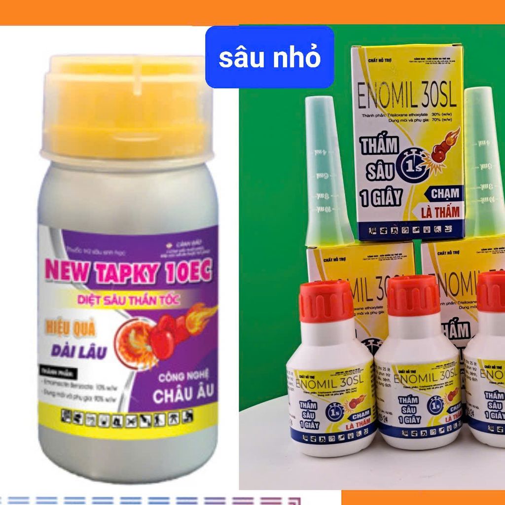 Diệt sâu xanh da láng hại hành, diệt sâu ống hành (hành lá và hành tím) đã kháng thuốc