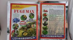 (25gam, 100gam) Thuốc trừ nấm bệnh Fugi max, Amisupertop 500wp: trị bệnh gỉ do nấm, thối củ, ghẻ sẹo, loét, thối quả, thán thư, vàng lá chín sớm, lem lép hạt, khô vằn