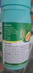(250ml) Phân bón lá Sửa trái sầu riêng : lớn trái, xanh gai, xanh trái, gai nhím, cơm vàng