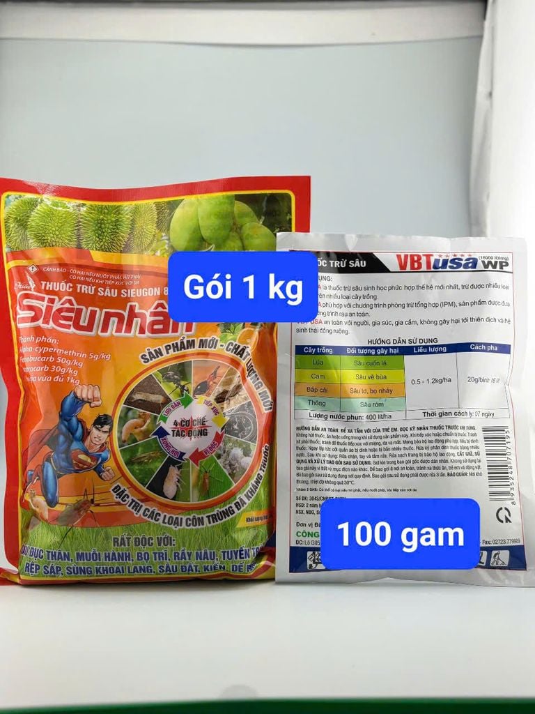 Bộ đôi trị đuông dừa gây hại, diệt luôn sâu đất, sùng đất, tuyến trùng rễ, dế nhủi, kiến