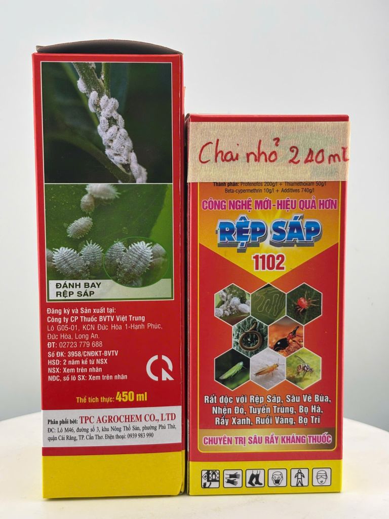 Chuyên trị rệp sáp trên cây ăn trái, cây công nghiệp