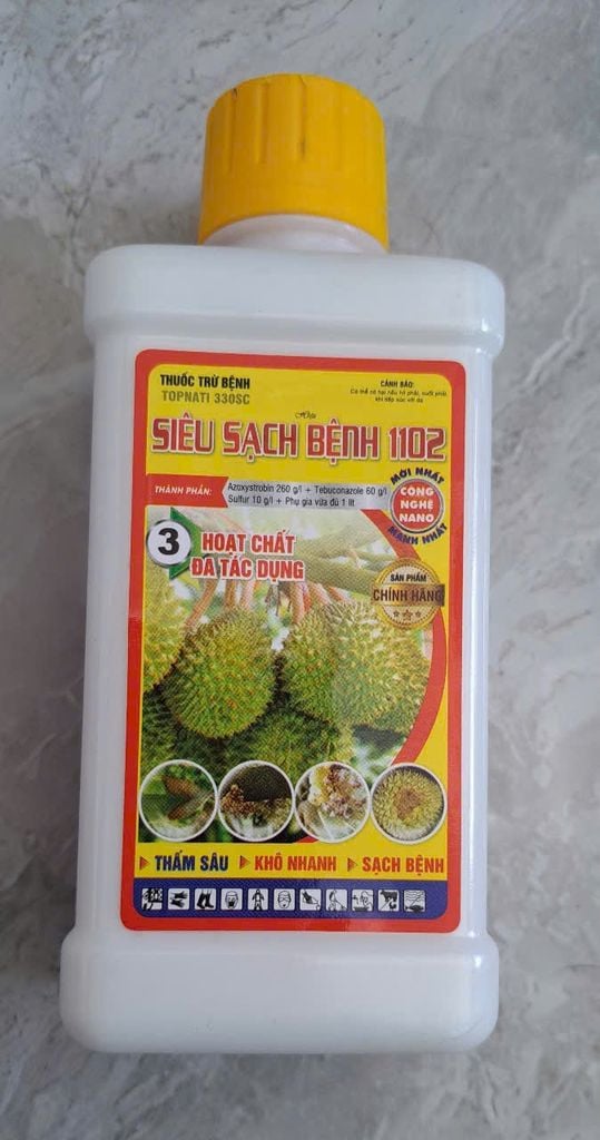 Thuốc trừ bệnh Topnati 330SC, hiệu Siêu sạch bệnh 1102 hoạt chất đa tác dụng- phòng trừ nấm bệnh hiệu quả trên cây trồng