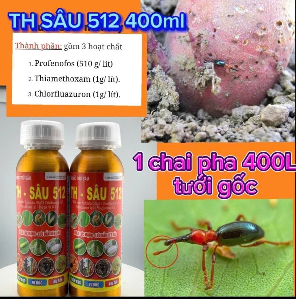 Thuốc Tưới Gốc, Rải Gốc Phòng Trị Sùng Hà, bọ Hà Trên Khoai Lang