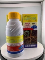 Thuốc trừ bệnh KAIDO 50SL - Sạch Tuyến Trùng 450ml: gốc chitosan, trừ tuyến trùng rễ,  và dưỡng rễ sầu riêng, mít, cà phê, hồ tiêu