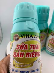 (250ml) Phân bón lá Sửa trái sầu riêng : lớn trái, xanh gai, xanh trái, gai nhím, cơm vàng