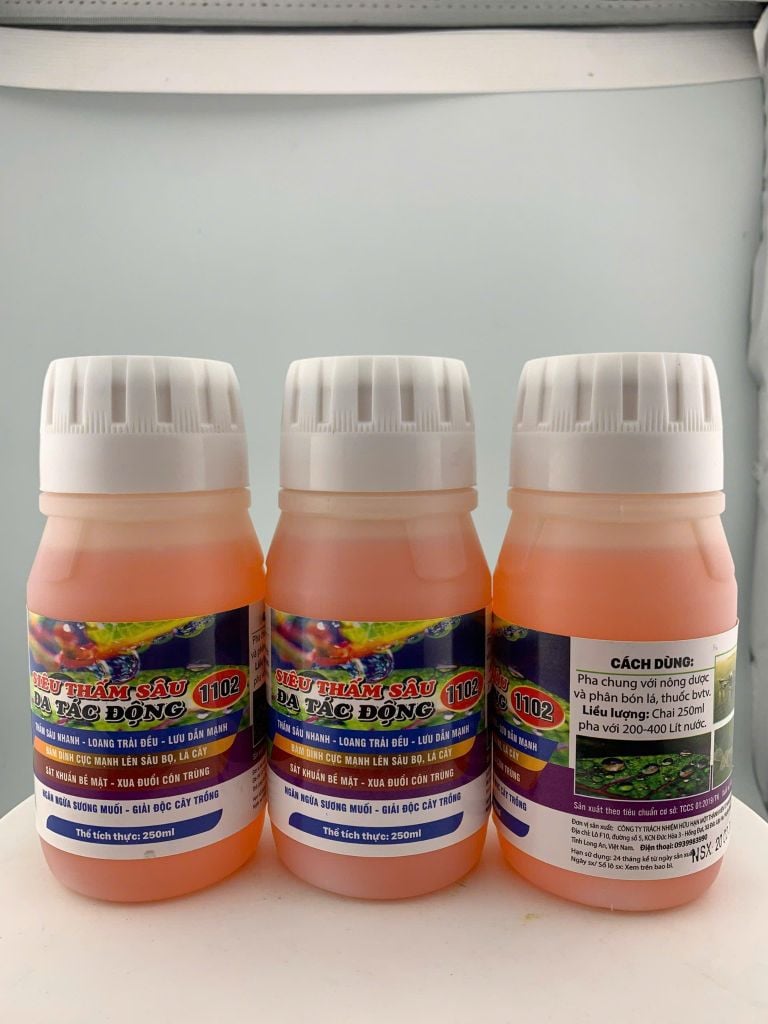 Combo thuốc phòng trừ bệnh thối trái sầu riêng, không nóng trái, thuốc không bám trái