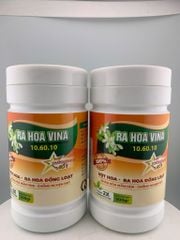 (Hộp 500g) Ra Hoa 10.60.10: giúp Vọt Hoa, Ra Hoa Đồng Loạt, Phân Hoá Mầm Hoa, Chống Nghẹn Đọt