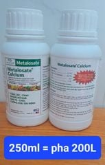 (Nhập khẩu Mỹ) Metalosate Calcium 100ml và 250ml: Phân Bón Lá Dạng Amino Acid Chelate Cứng cây - Cành, Không đổ ngã, Quả to - Chắc, Chống chịu sâu bệnh