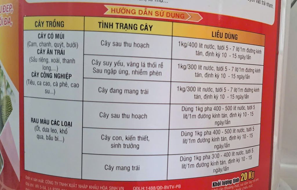 (20kg) Xô nuôi trái King Max: Lớn trái, Xanh trái, Bóng trái, Thúc trái, Nuôi trái to - Nuôi bông - Mập nụ, Nuôi trái - Lớn trái - Lên màu đẹp, Nặng ký - Đều trái - Neo trái - Tăng năng suất tối đa, Nuôi cây - Cải tạo đất nhanh