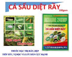 Cá sấu diệt rầy 100g (Actaone 246WP) - trừ rầy nâu, rầy xanh, rầy phấn trắng, rầy mềm, rầy bông, rệp sáp, bọ trĩ, bọ nhảy, bọ rùa.