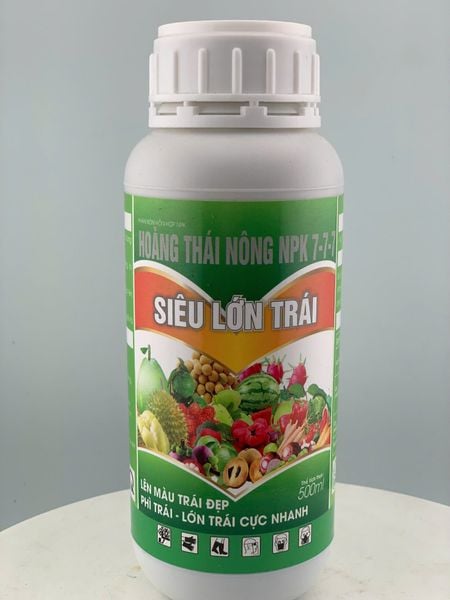 (500ml) Siêu lớn trái, phì trái, giúp trái lên màu đẹp, đặc ruột, múi to và nặng ký