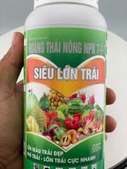 (500ml) Siêu lớn trái, phì trái, giúp trái lên màu đẹp, đặc ruột, múi to và nặng ký