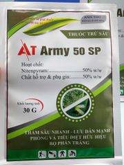(khổ qua, mướp đắng) Gói AT Army 30gam: diệt rầy xanh khổ qua, bọ trĩ, rầy phấn và rầy mềm trên khổ qua