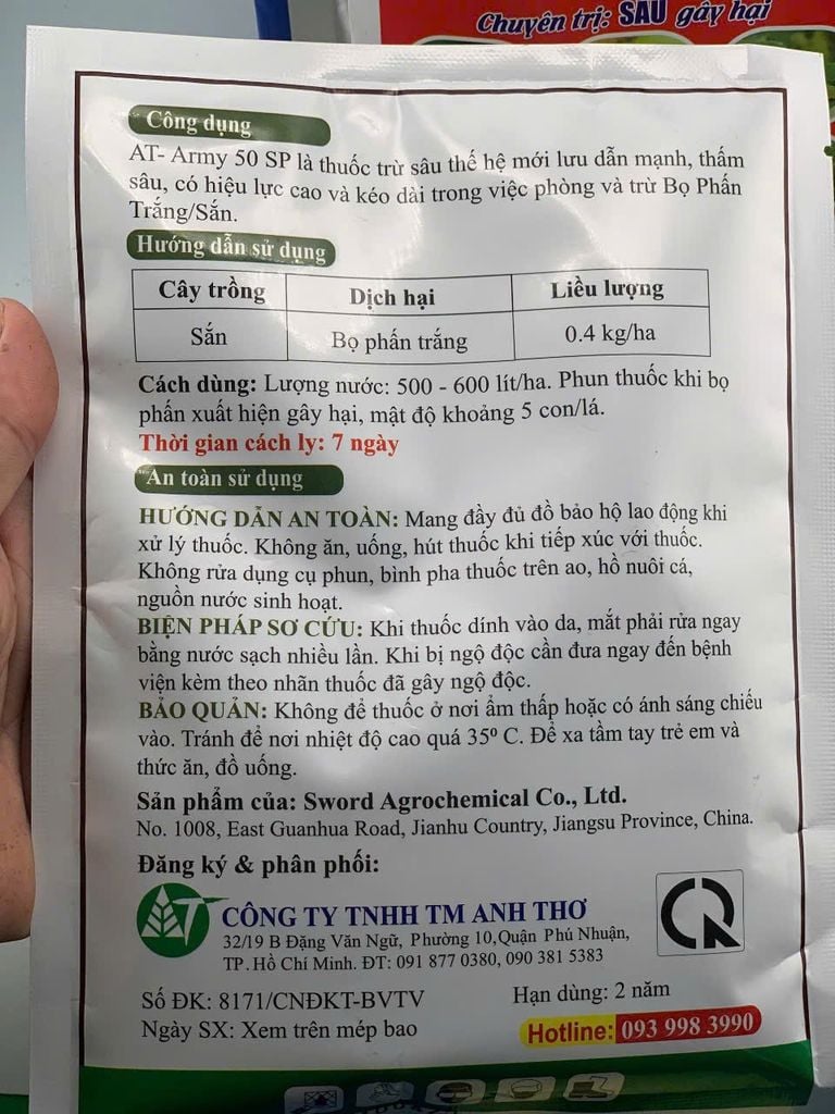 (Diệt sạch sâu rầy rệp, nhện đỏ) Phòng trừ sâu ăn bông, sâu đục trái, rệp sáp, bọ trĩ, rầy xanh, rầy phấn, rầy nhảy, nhện đỏ
