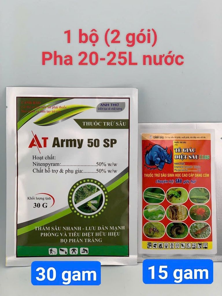 (Diệt sạch sâu rầy rệp, nhện đỏ) Phòng trừ sâu ăn bông, sâu đục trái, rệp sáp, bọ trĩ, rầy xanh, rầy phấn, rầy nhảy, nhện đỏ