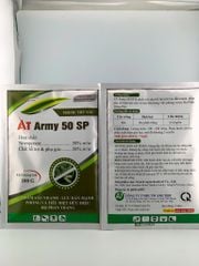 (Chuyên côn trùng chích hút) Thuốc AT Army 50SP 100g – quản lý rầy xanh, bọ trĩ, rệp sáp trên cây sầu riêng
