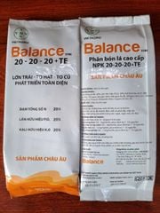 (gói 500g) Balance 20-20-20+ TE : phân bón lá nhập khẩu Châu Âu