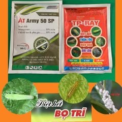 (Cây Đào) Combo thuốc trừ bọ trĩ, rệp sáp và rầy xanh trên cây đào, không nóng, mát bông, mát cây