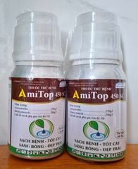 Amitop 450SC, Arissa 46SC trừ bệnh đốm lá, sương mai, thán thư, thối trái trên rau màu, khổ qua, bầu bí dưa chuột, dưa leo, phóng đọt, mập đọt, không nóng