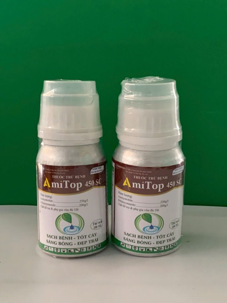 (240ml) Phòng trị bệnh đốm lá, sương mai, thán thư, thối trái trên rau màu, khổ qua, bầu bí dưa chuột, dưa leo, phóng đọt, mập đọt, không nóng