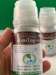 Amitop 450SC, Arissa 46SC trừ bệnh đốm lá, sương mai, thán thư, thối trái trên rau màu, khổ qua, bầu bí dưa chuột, dưa leo, phóng đọt, mập đọt, không nóng