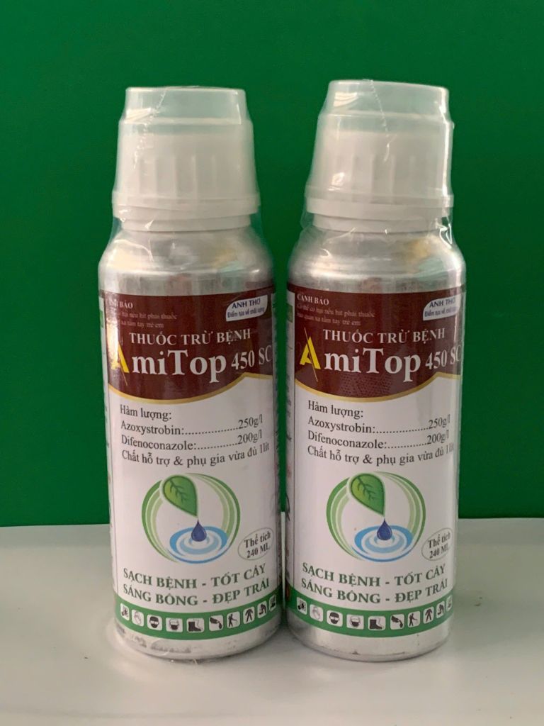 (240ml) Phòng trị bệnh đốm lá, sương mai, thán thư, thối trái trên rau màu, khổ qua, bầu bí dưa chuột, dưa leo, phóng đọt, mập đọt, không nóng