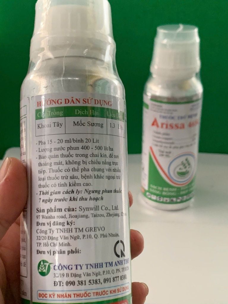 Combo thuốc phòng trừ bệnh thối trái sầu riêng, không nóng trái, thuốc không bám trái
